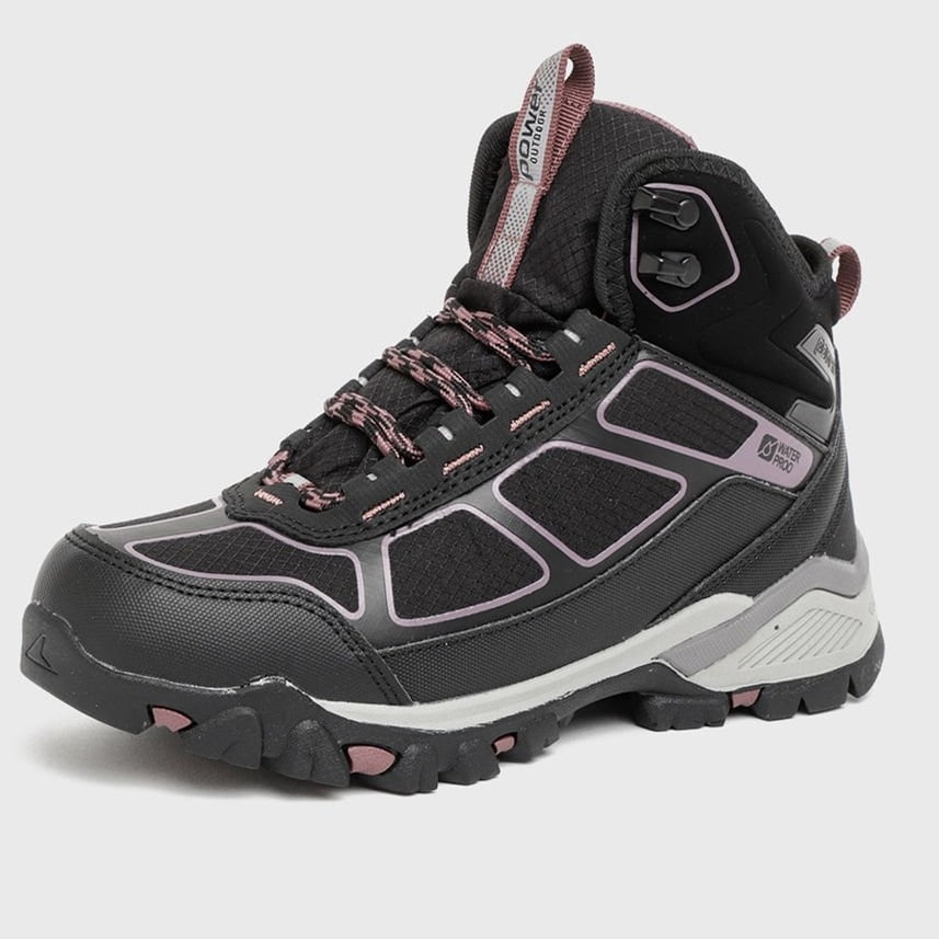 Zapatilla Outdoor Mujer Talus Moraine H20 Black/Purple