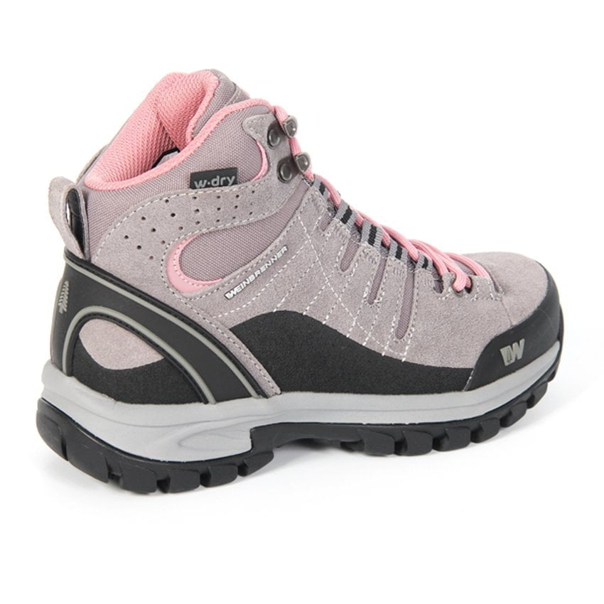 Botín Mujer Battuta Mid Gris-Rosado - Imagen 4