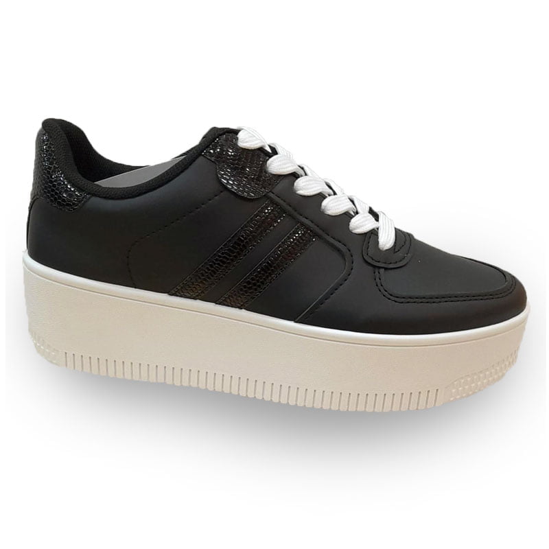 Zapatilla Urbana Mujer Dave Black - Imagen 3