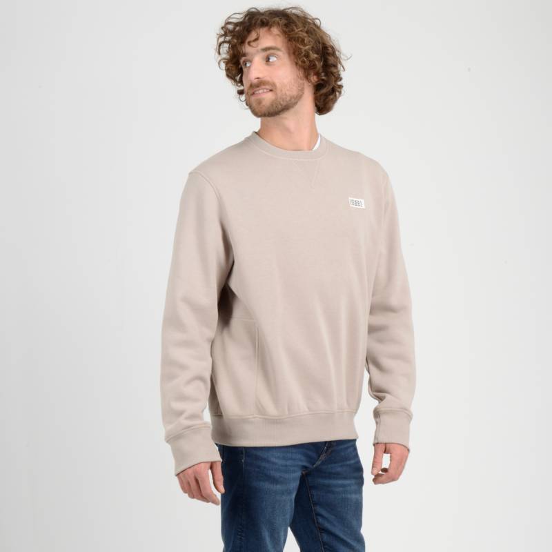 Poleron Cuello Redondo Crew O'Neill Hombre Beige - Imagen 2