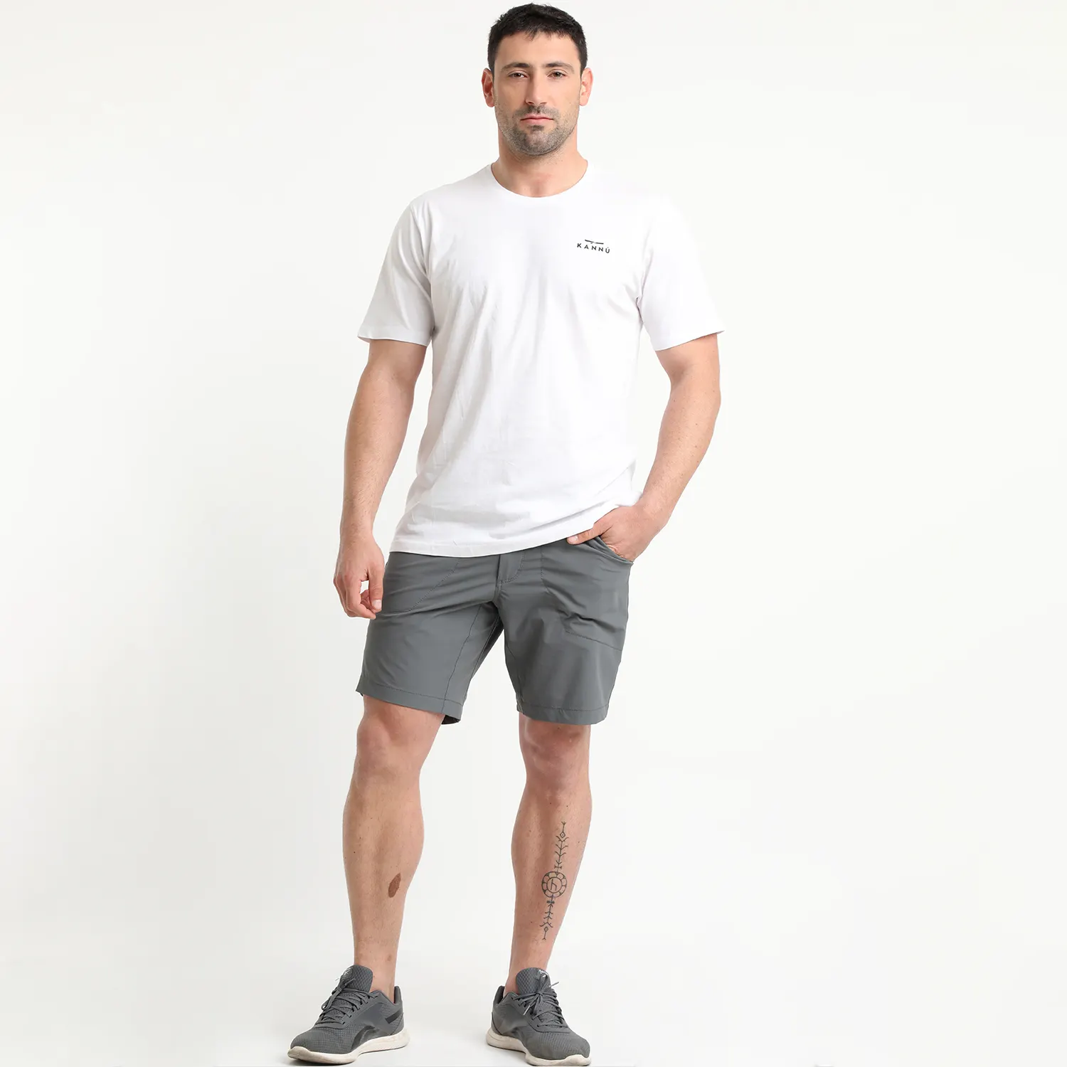 Polera Kannu Hombre Blanco - Imagen 2
