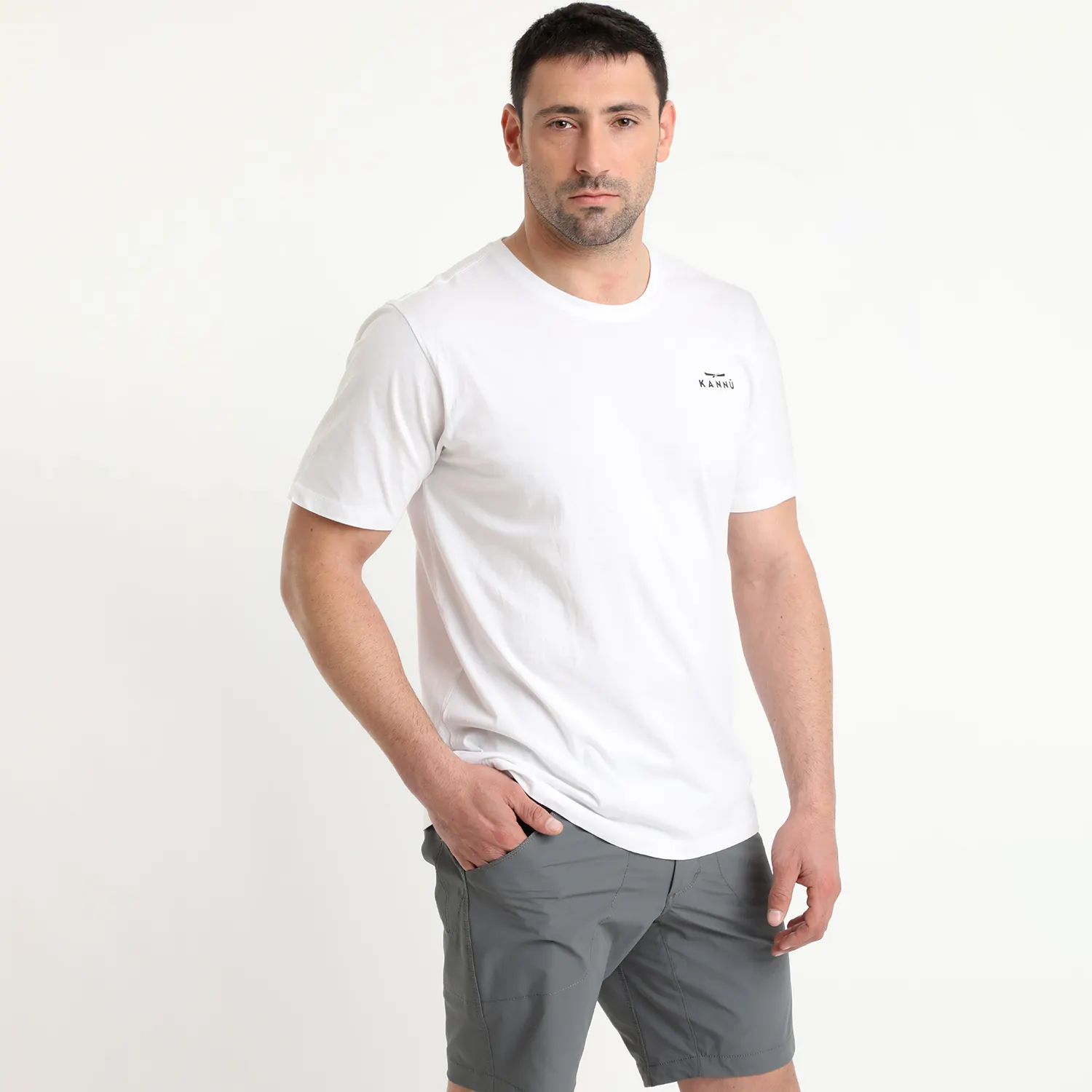 Polera Kannu Hombre Blanco