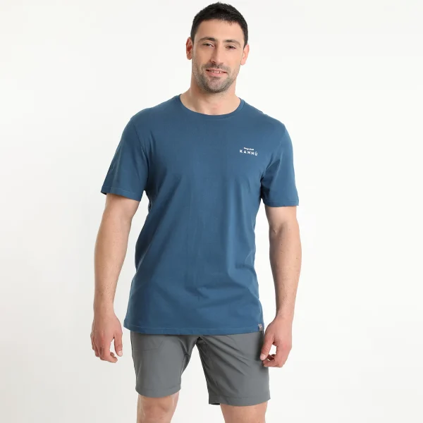 Polera Kannu Hombre Azul