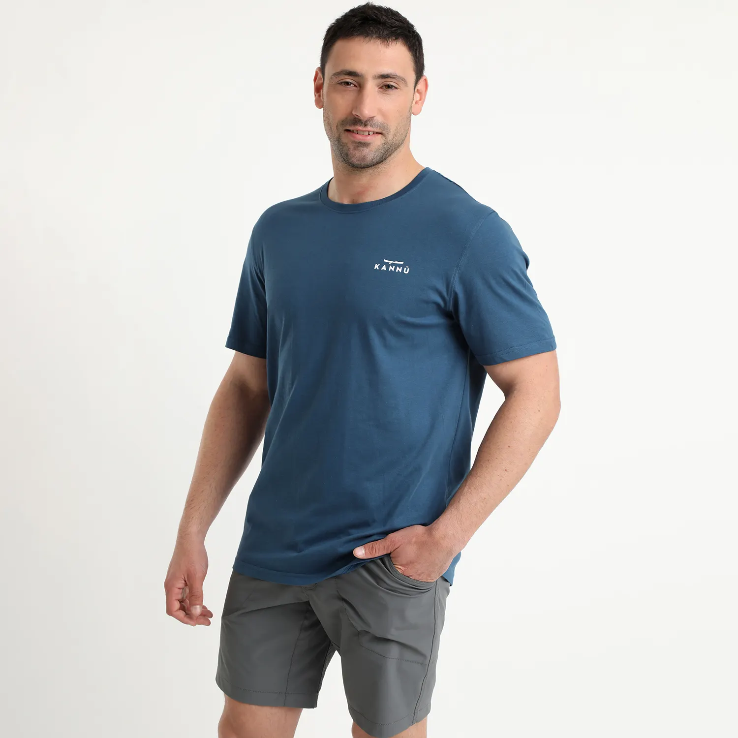 Polera Kannu Hombre Azul - Imagen 3