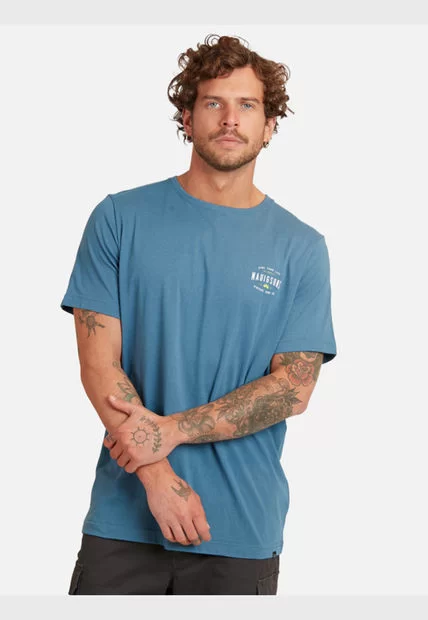 Polera Sun Wave Maui Hombre Denim