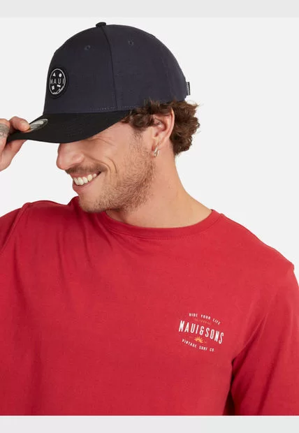 Polera Sun Wave Maui Hombre Red - Imagen 3