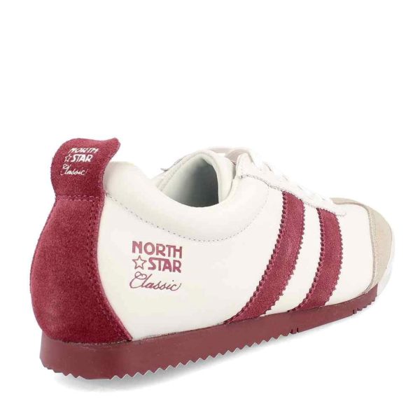Zapatilla Urbana Hombre Classic Blanco-Rojo - Imagen 4