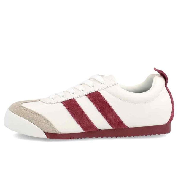 Zapatilla Urbana Hombre Classic Blanco-Rojo - Imagen 6